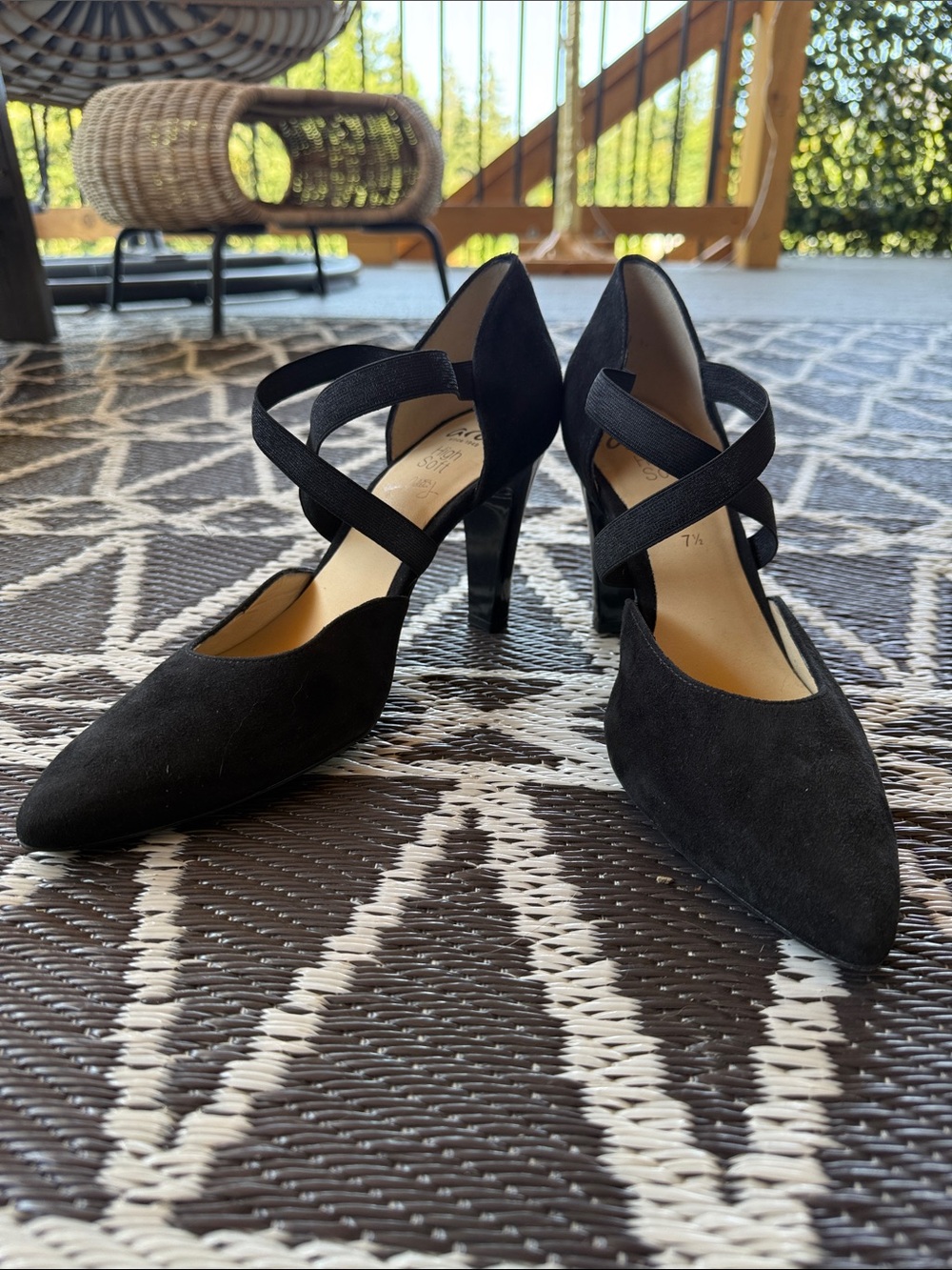 * NWOT*Ara | Felisa High Heels w Criss Cross Straps - Picture 1 of 7